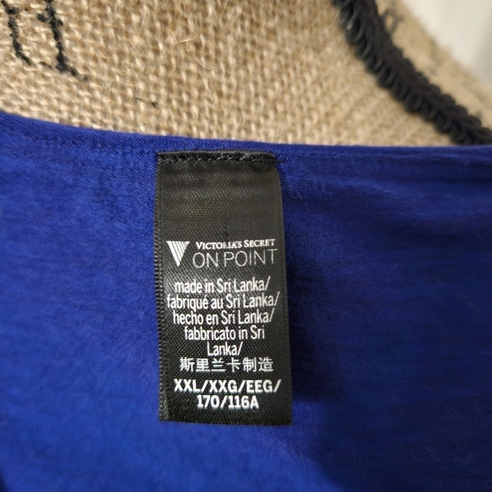 Victoria's Secret On Point Royal Blue Athletic Racerback Top Size XXL - Picture 6 of 13